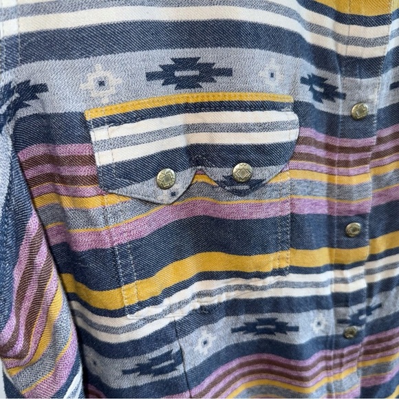 ARIAT WOMEN'S R.E.A.L. SUNSET BEAUTY L/SLEEVE WESTERN SHIRT SZ 3X RODEO COWGIRL - Picture 7 of 13